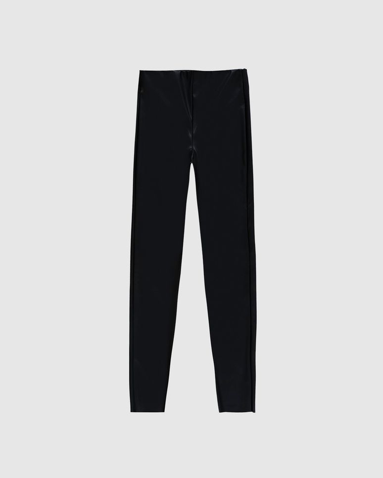 Calça Legging Menina Em Corino Malwee Kids