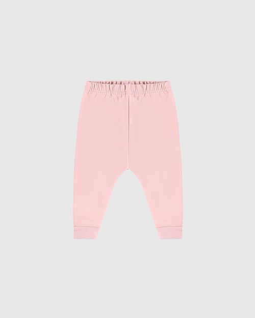 Calça Bebê Unissex Saruel Cós Elástico Em Algodão Malwee Kids