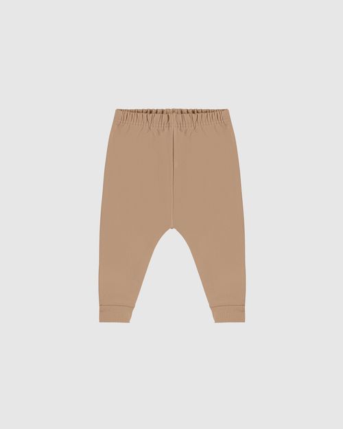 Calça Bebê Unissex Saruel Em Moletom Flanelado Malwee Kids