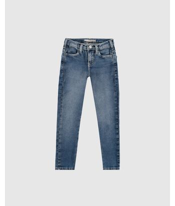 Calça Infantil Menino Skinny Cintura Ajustável Em Jeans Moletom Malwee Kids