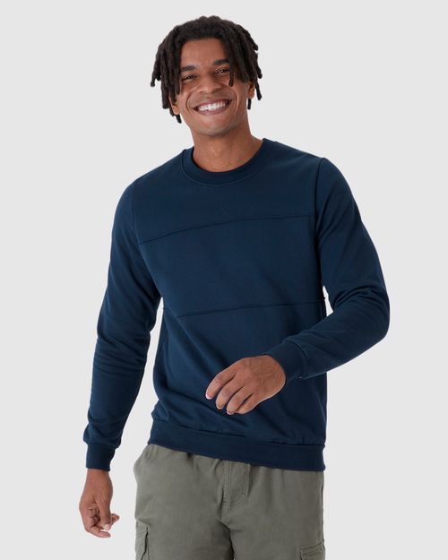 Blusão Masculino Nervura Frontal Em Moletom Flanelado