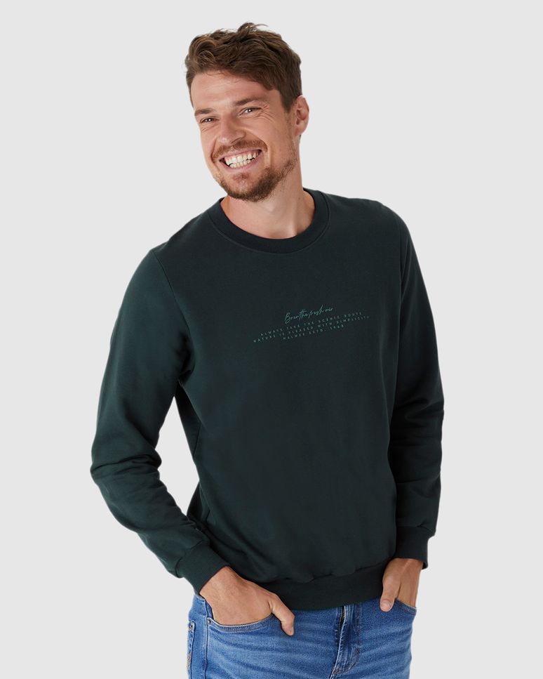 Blusão Masculino Estampa Frente E Costas Em Moletom Flanelado