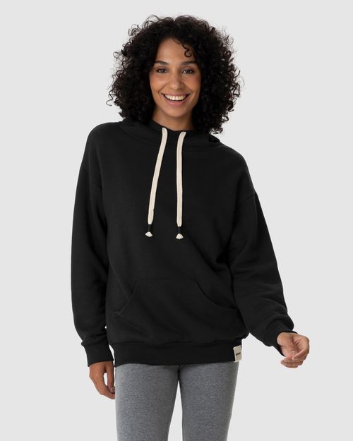 Blusão Feminino Abraço Em Moletom Comfy Touch Flanelado