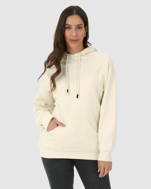 Blusão Feminino Abraço Em Moletom Comfy Touch Flanelado