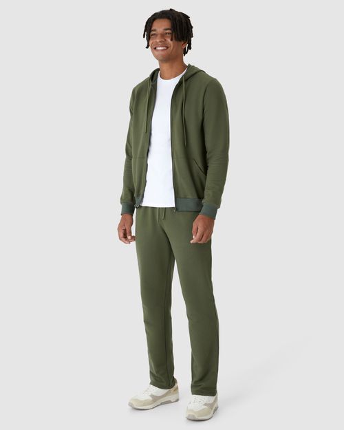 Calça Básica Masculina Em Moletom Sem Flanela