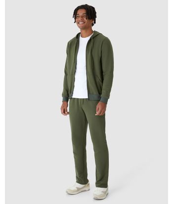 Calça Básica Masculina Em Moletom Sem Flanela