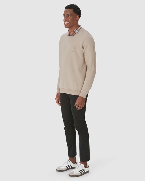 Blusão Masculino Estampa Frente E Costas Em Moletom Flanelado