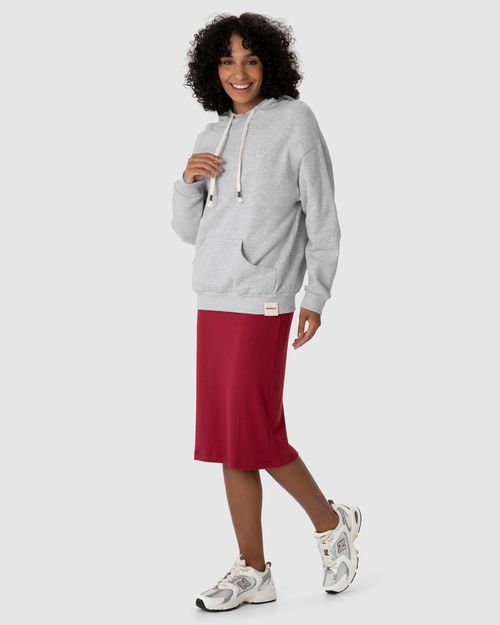 Blusão Feminino Abraço Em Moletom Comfy Touch Flanelado