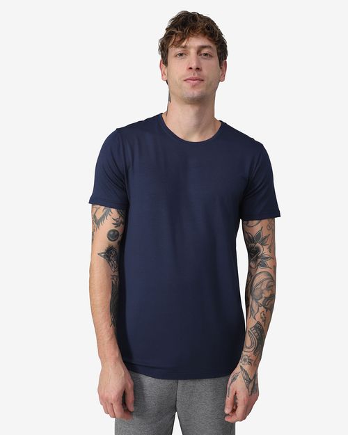 Camiseta Masculina Gola Redonda Tecnológica Modal - BASICAMENTE