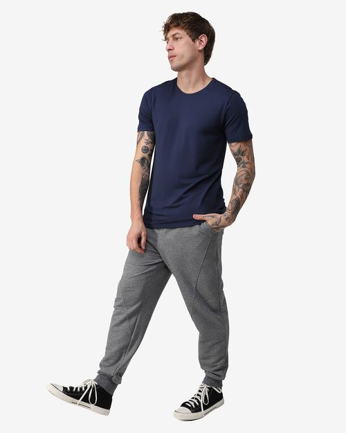 Camiseta Masculina Gola Redonda Tecnológica Modal - BASICAMENTE