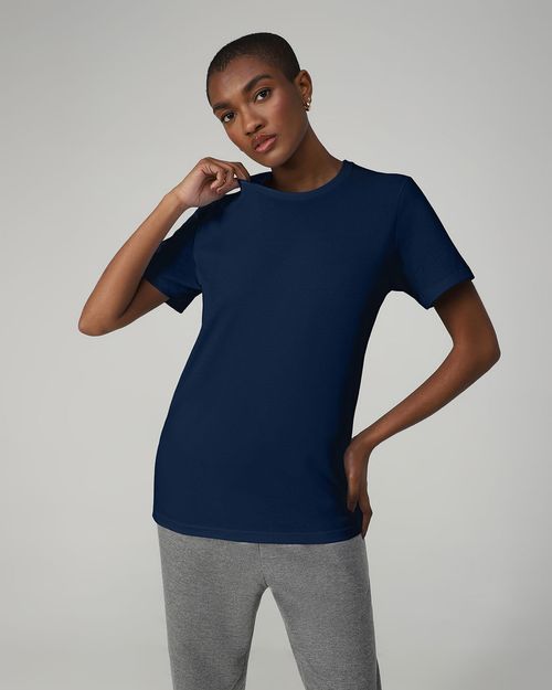Camiseta Masculina Gola Redonda Tecnológica Impermeável - BASICAMENTE