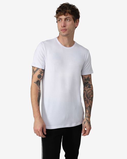 Camiseta Masculina Gola Redonda Tecnológica Modal - BASICAMENTE
