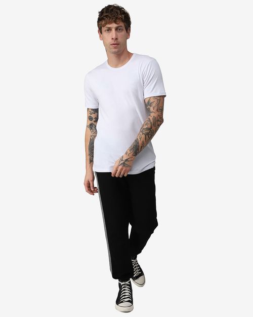 Camiseta Masculina Gola Redonda Tecnológica Modal - BASICAMENTE