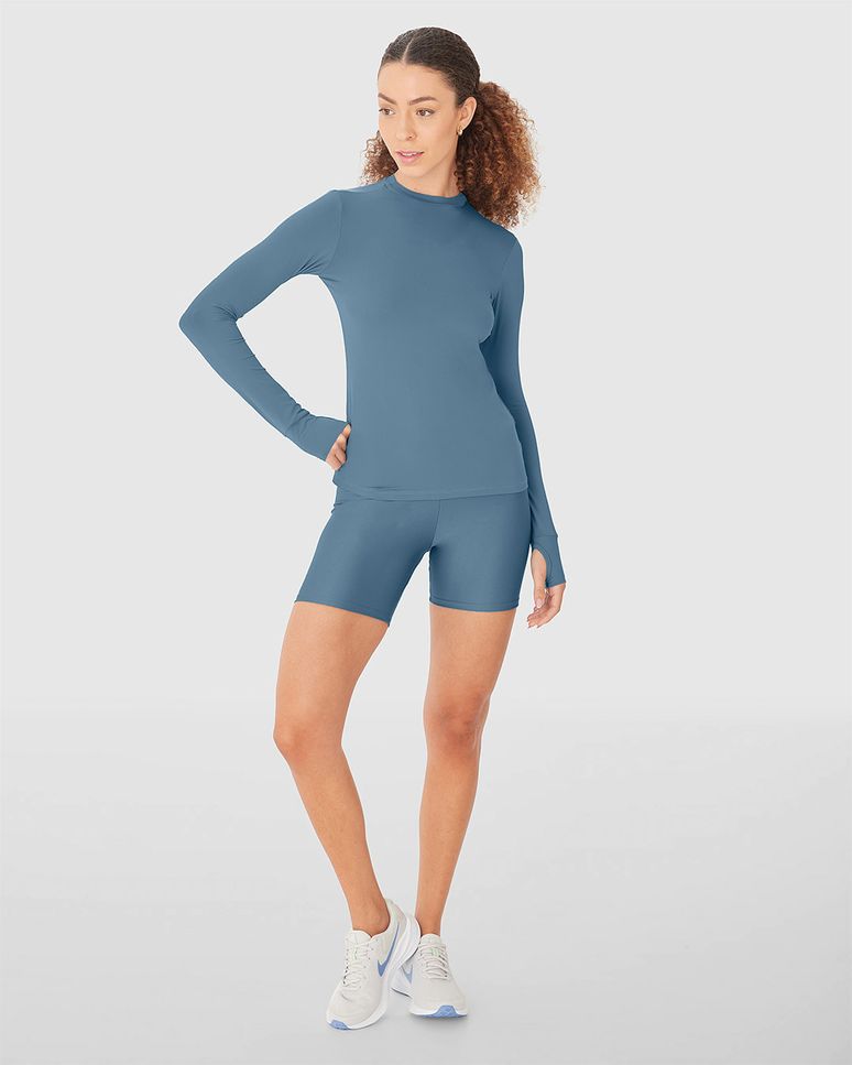Blusa Feminina Manga Longa Em Dry E Proteção UV50+  - ENFIM