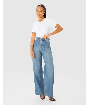 Blusa Feminina Slim Gola Redonda Manga Curta Em Viscose Stretch - ENFIM