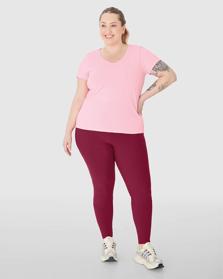 Blusa Ampla Feminina Plus Size Malha Com Proteção UV50+ - ENFIM