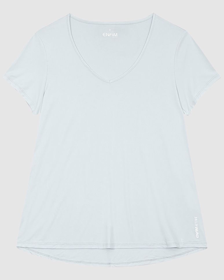 Blusa Ampla Feminina Plus Size Malha Com Proteção UV50+ - ENFIM