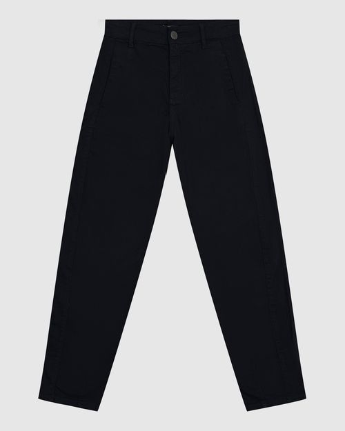 Calça Feminina Slouchy Em Sarja Com Elastano - ENFIM