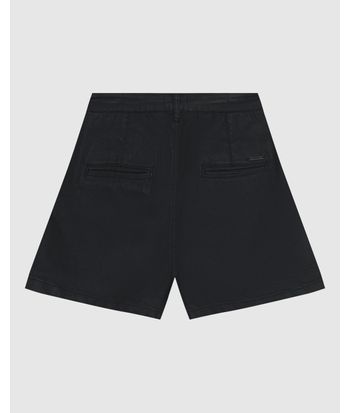 Shorts Feminino Boyfriend Em Jeans Resinado Com Elastano - ENFIM