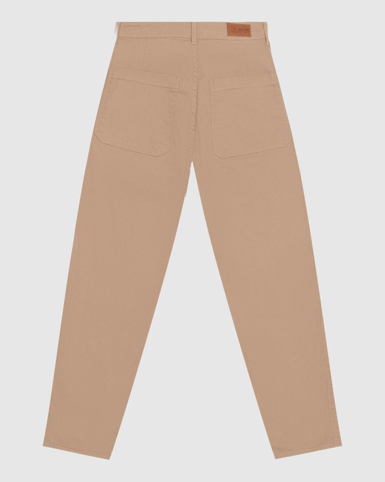 Calça Feminina Slouchy Em Sarja Com Elastano - ENFIM