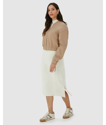 Jaqueta Feminina Bomber Zíper Frontal Em Moletom Premium
