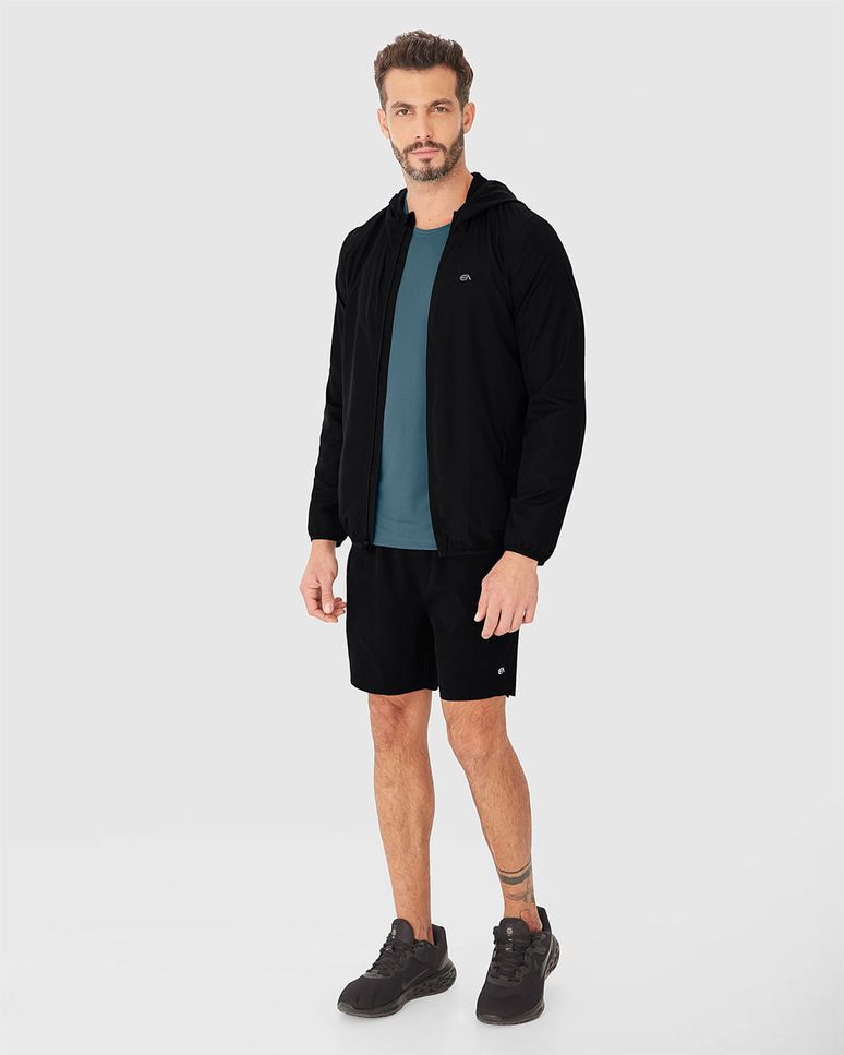 Bermuda Dupla Masculina Bolso Interno Em Tafetá Com Elastano - ENFIM