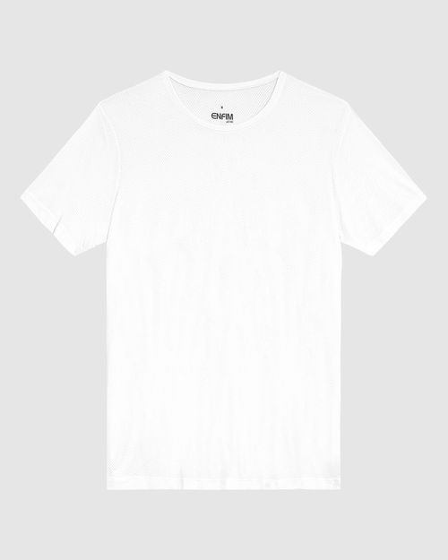 Camiseta Masculina Slim Em Malha Dry - ENFIM