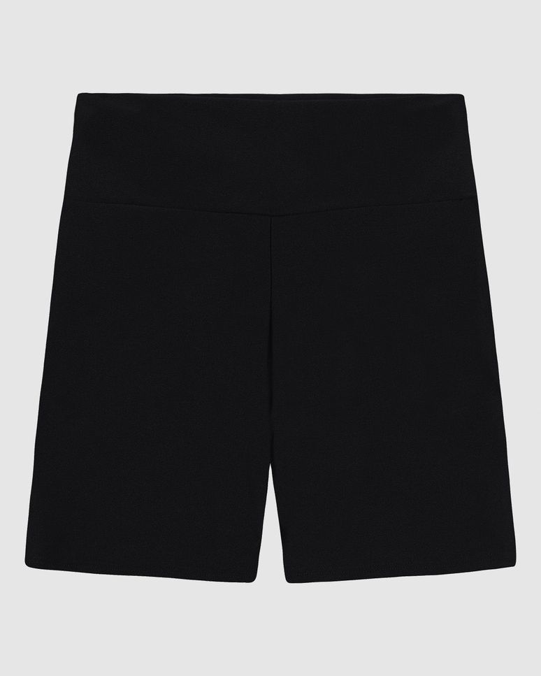 Shorts Justo Feminino Bolso Costas Em Malha Dry - ENFIM