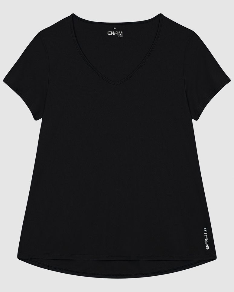 Blusa Ampla Feminina Plus Size Malha Com Proteção UV50+ - ENFIM