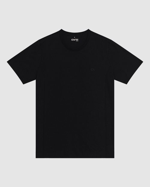 Camiseta Masculina Regular Em Malha Anti Odor - ENFIM