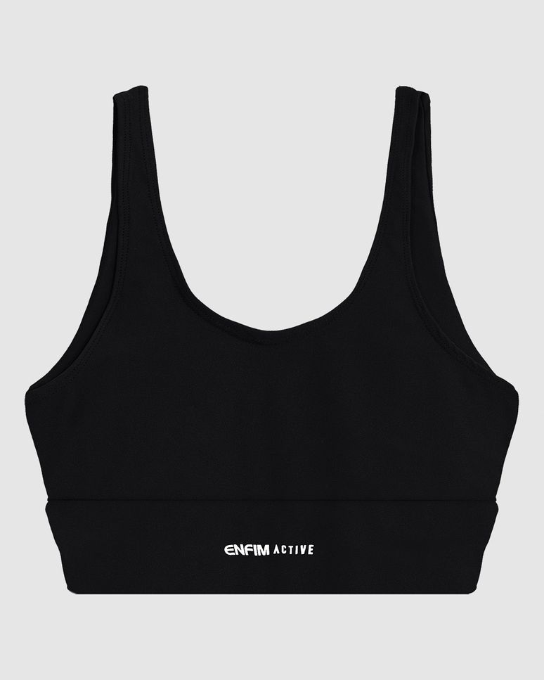 Top Regata Esportivo Bojo Removível Em Malha Dry - ENFIM