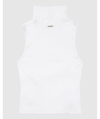 Blusa Básica Feminina Gola Alta Em Ribana - ENFIM