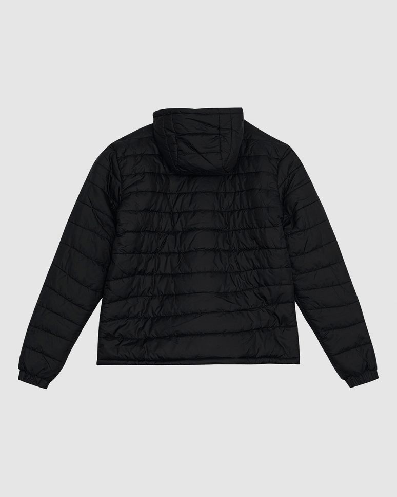 Jaqueta Puffer Masculina Com Capuz Em Tafetá - ENFIM