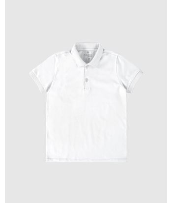 Camisa Polo Infantil Menino Peitilho Frontal Em Algodão Malwee Kids