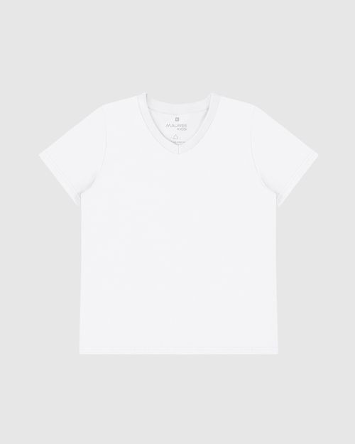 Camiseta Infantil Menino Decote V Em Algodão Malwee Kids