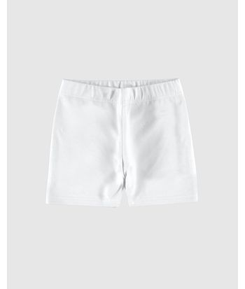 Shorts Infantil Menina Cós Elástico Em Algodão Malwee Kids