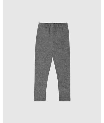 Calça Legging Infantil Moletom Stretch Flanelado Malwee Kids