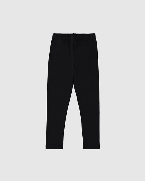 Calça Legging Infantil Moletom Stretch Flanelado Malwee Kids