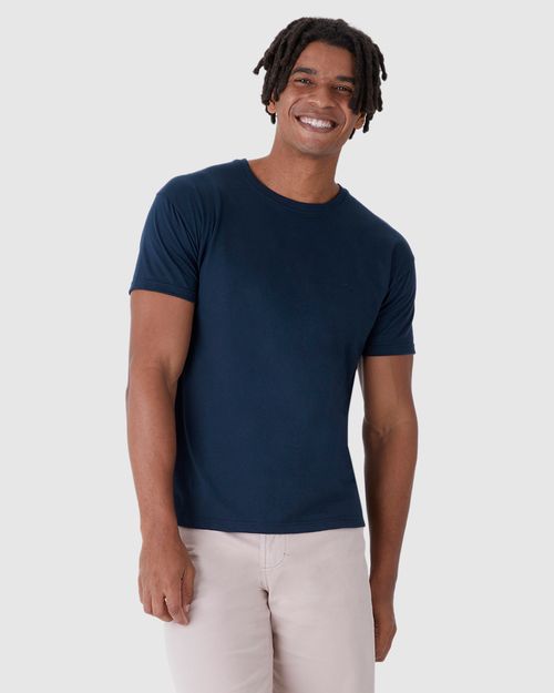 Camiseta Abraço Masculina Em Malha Comfy Touch