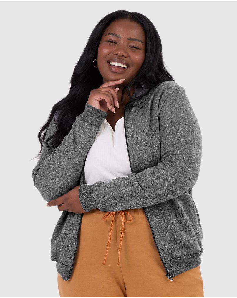 Jaqueta Moletom Casaco De Moletom Plus Size Jaqueta Moletom