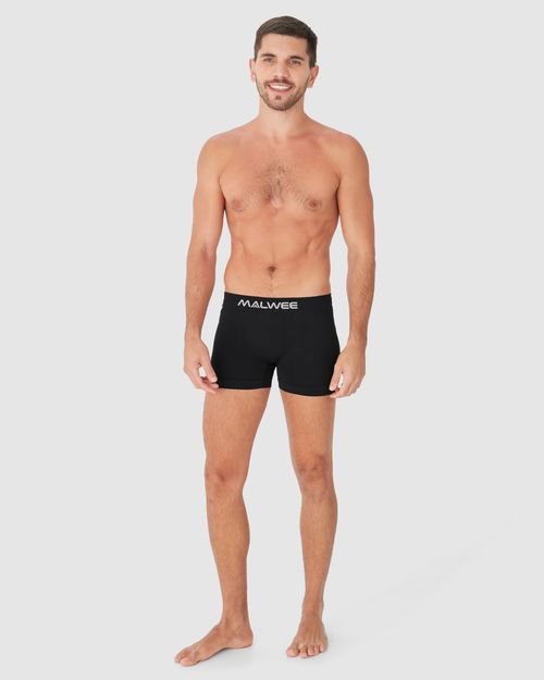 Cueca Masculina Boxer Cós Elástico Em Poliamida