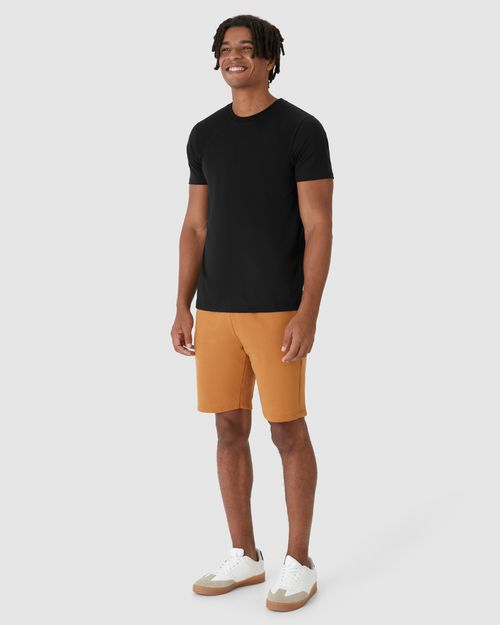 Camiseta Pima Masculina Com Acabamento No Decote Interno