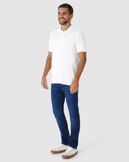 Camisa Polo Movimento Gola Esporte Em Malha Anti Odor