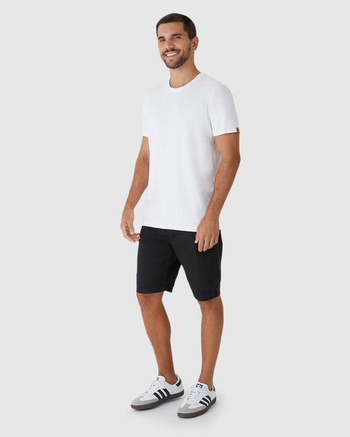 Camiseta Movimento Masculina Decote Redondo Em Malha Anti Odor