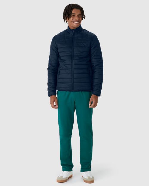 Jaqueta Básica Masculina Puffer Em Poliamida