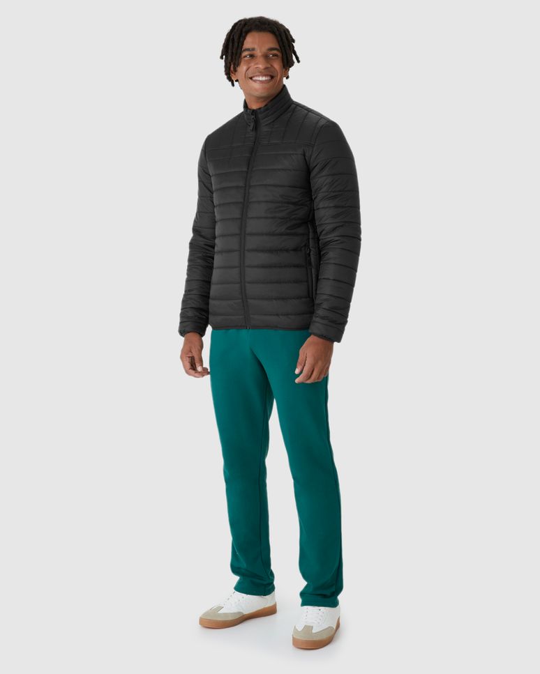 Jaqueta Básica Masculina Puffer Em Poliamida