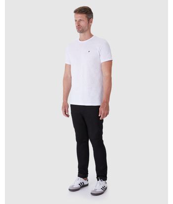 Camiseta Básica Masculina Slim Em Malha Botonê