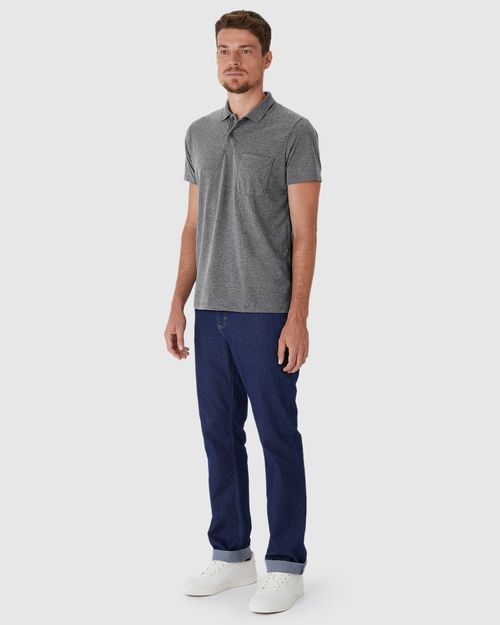 Camisa Polo Básica Masculina Gola Esporte Em Algodão