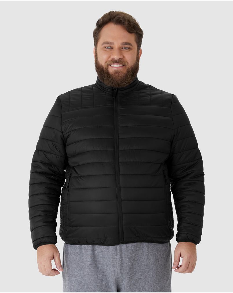 Jaqueta Puffer Masculina Plus Size com Isolamento Térmico - Malwee