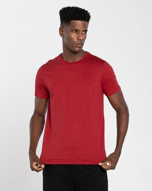 Camiseta Masculina Gola Redonda Tecnológica Anti Odor Em Algodão - BASICAMENTE